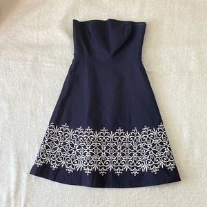 Anne Taylor Loft strapless dress